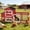 Red, variant on Aivituvin Mobile Chicken Coop with Wheels, 82.4" L Large Outdoor Hen House with Run Nesting Box for 4-6 Chickens, Weatherproof Chicken House Black