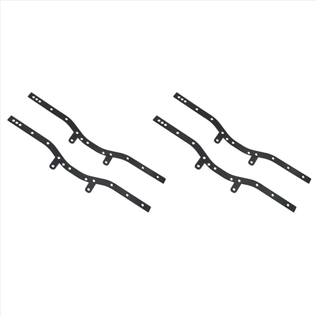 Chasis de Lateral de de de Chasis de Metal de 4 Piezas para C14 C24 C24-1 1/16 Accesorios de Piezas de Actualización de Coche RC