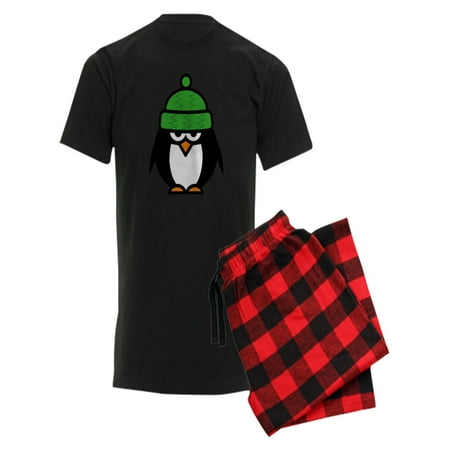 

CafePress - Funny Penguin Cartoon Pajamas - Men s Dark Pajamas