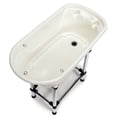 thumbnail image 2 of Master Equipment ME Bathe & Go Dog Grooming Tub Ivory, 2 of 9