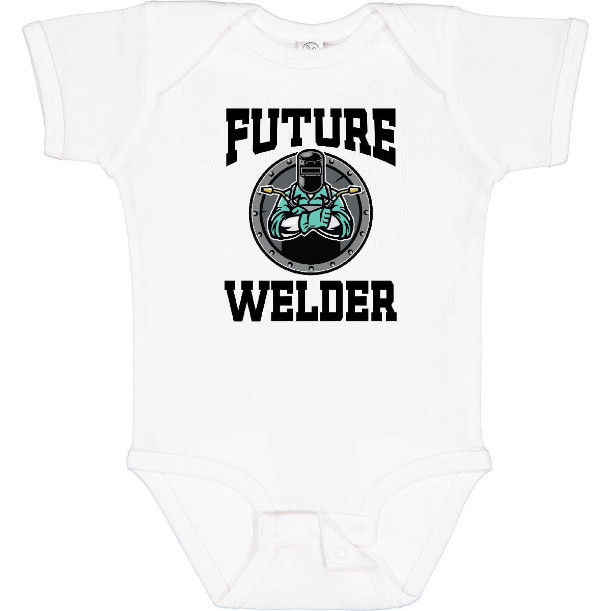 Inktastic Welding Future Welder Baby Clothes Boys or Girls Baby Bodysuit