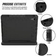 thumbnail image 5 of Allytech Kids Case for New iPad Mini 6th Generation 8.3 Inch 2021, iPad Mini 6 Case for Kids, Shockproof Convertible Handle Stand Protective Kids Case for Apple iPad Mini 6 8.3" 2021, Black, 5 of 8