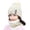 Beige, variant on HNMKIU Women Men Winter Knit Warm Hat Scarf Set Purpose Earflap Windproof Headwear Cozy Neck Gaiter Outdoor Cycling Skiing Travel Accessory Red - One Size