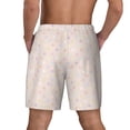 thumbnail image 3 of Kdxio Colorful Dots Print Men's Swim Trunks with Compression Liner 7 Inch Inseam Quick Dry Swim Shorts, 3 of 7