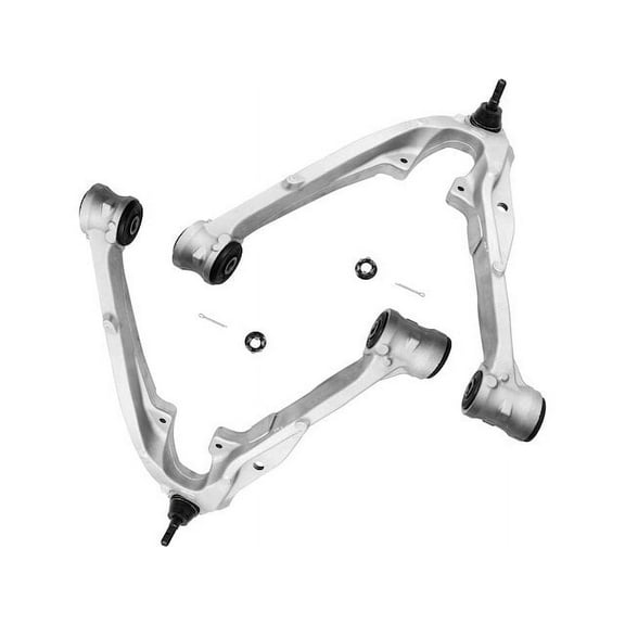 Front Lower Control Arm Set - Compatible with 2007 - 2013 Chevy Silverado 1500 2008 2009 2010 2011 2012