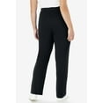 thumbnail image 2 of Woman Within Plus Size Tall Sport Knit Straight-Leg Pull-On Pants, 2 of 6