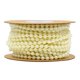 thumbnail image 2 of Cadena de cuentas para joyería, cadena de cuentas para boda, cordón de 10,94 yardas, piezas de joyería DIY Beige, 2 of 9