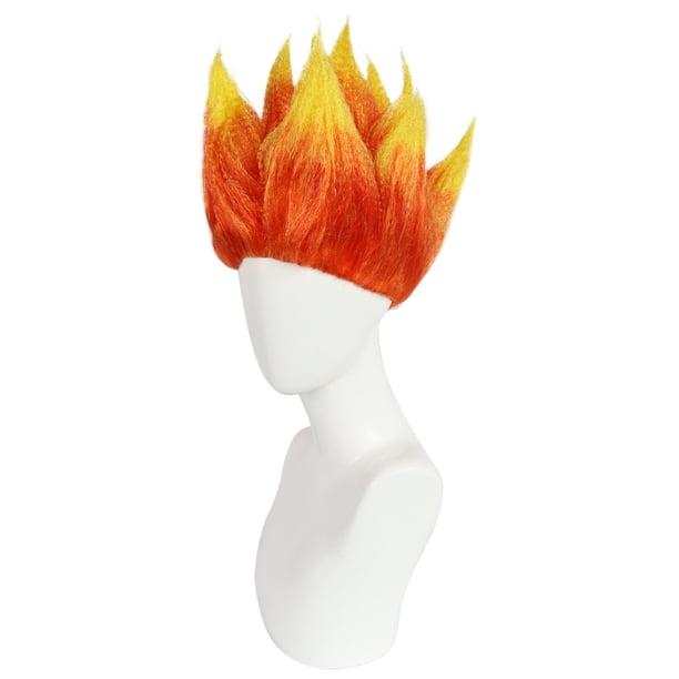 Peluca para cosplay, disfraz de anime de Trolls, fiesta de Halloween