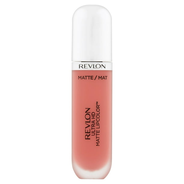 Lápiz labial REVLON Ultra HD Matte Lipcolor Aterciopelado Nude Brown 0.2 oz Embrace (640)