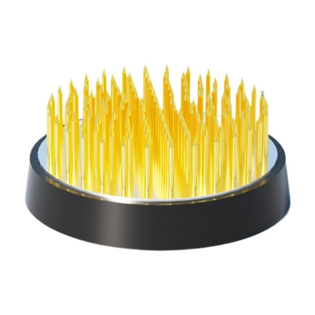 Práctico soporte de tallo de aleación con forma de rana para flor, ideal para cocina, boda, florero pequeño. Diámetro 4.6 cm
