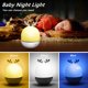 thumbnail image 4 of Luz de noche LED multicolor para bebé, lámpara de proyector de cielo estrellado giratorio de 360° con películas de proyección, carga USB, regalo perfecto para niños, color blanco, 4 of 8