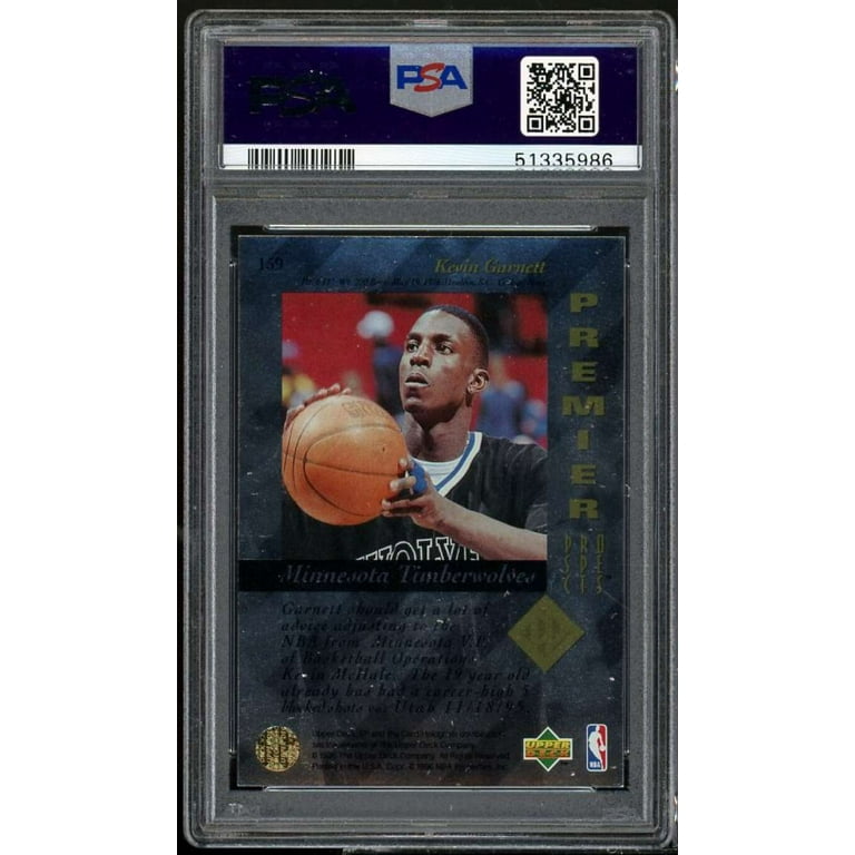 Kevin Garnett Rookie Card 1995-96 SP #159 PSA 7 - Walmart.com