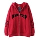 thumbnail image 4 of Dark hip-hop gótico Harajuku Y2k estampado de araña cremallera Sudadera con capucha hombres y mujeres Harajuku chaqueta sudadera, 4 of 4