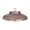 Brown, variant on YIFAEUX Plastic Protective Dome Cover for Hanging Birds Feeder Weatherproof Hummingbird Feeder Rain Guard Squirrel Baffle for Outside
