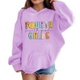 thumbnail image 4 of Ruyang Girls Boys 4th Grade Back to School Hoodie Kids Long Sleeve Cute First Day of School Hoodie Preppy Sweatshirts, 4 of 7