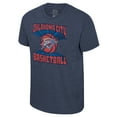 thumbnail image 2 of Unisex-Stadium Essentials  Navy Oklahoma City Thunder Club Time Tri-Blend T-Shirt, 2 of 4