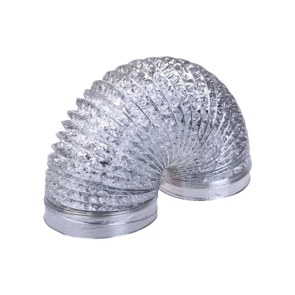 6Inch 165mm Ventilator Pipe Aluminum Tube Air Ventilation Pipe Hose Flexible