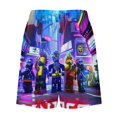 thumbnail image 5 of Ninjago Men's Pajama Pants Sleepwear Lounge Shorts Bottoms Summer Daily Cozy Soft Ice Silk Pajama Shorts Lightweight Home Beach Shorts, 5 of 8