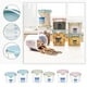 thumbnail image 1 of Fiudx Recipientes de Plástico para Almacenamiento, Herméticos, Apilables, Ahorran Espacio, Fáciles de Limpiar, Ideales para Cocina y Refrigerador, Almacenamiento Práctico, Incluye 1 Juego., 1 of 5