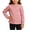 Pink, variant on Bixock Toddler Girls Long Sleeve Shirts,Kids Crewneck Pullover Tops Solid Color Brushed Dralon Knit Thermal Layering Top Boys Girls Warm Shirt for Cold Winter Wear Girls Clothings