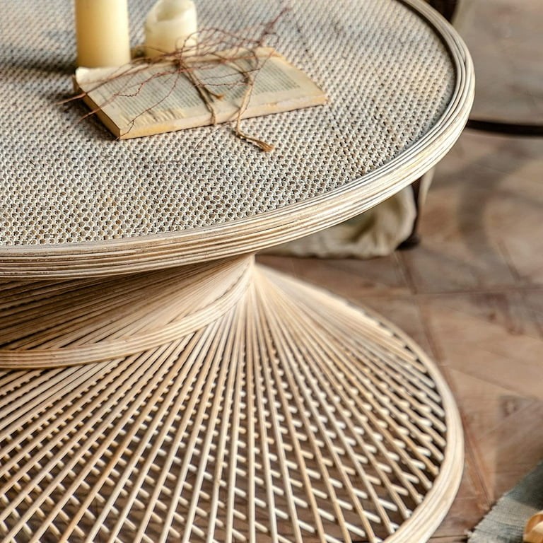 【FrancFranc REIZ COFFEE TABLE 900】 Shop Frances Glass Top Coffee Table | Homecentre Egypt