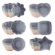 thumbnail image 1 of Moldes de Silicona para Muffins de 36 Piezas, 6 Tipos de Moldes, Moldes para Hornear de Silicona Antiadherentes, Molde de Silicona para Muffins con Revestimiento Reutilizable, 1 of 5