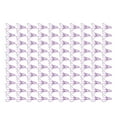 thumbnail image 4 of Office Binder Clips, Binder Clips Strong Clamping Force Unique Hollow Design Multipurpose 100 Pcs Heart Shape  for Clothing for Tickets for Account Purple,Rose Gold, 4 of 8