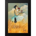 thumbnail image 2 of West, Ronald 13x18 Black Modern Framed Museum Art Print Titled - Watching Clouds, 2 of 5