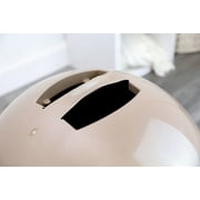 Petmate Booda Dome Clean Step Plastic Enclosed Cat Litter Box with Steps, 95 % Recycled, Titanium