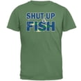 thumbnail image 1 of Shut Up & Fish Mens T Shirt, 1 of 1