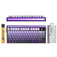 thumbnail image 4 of ATTACK SHARK R85 HE 75% Magnetic Wired Gaming Keyboard, 8KHz Polling Rate, Hall Effect Hot Swappable Switches, RGB Light Bar, Volume Knob, PC/Mac Compatible, Gray, 4 of 11