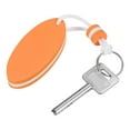 thumbnail image 4 of Uxcell Floating Keychain Buoyant Keyrings Marine Key Holder for Kayaking, Orange 2 Pack, 4 of 5