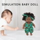 thumbnail image 3 of Reborn Black Baby Doll con pelo rizado Vinilo Kid Play House Toy (Q8-004) Likrtyny  juguetes de los niños, 3 of 9