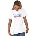 thumbnail image 3 of I Believe in Mermaids Cute Adorable Women's Graphic T Shirt Tees Brisco Brands X, 3 of 5