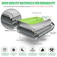 thumbnail image 4 of Famistar 12' Inflatable Stand Up Paddle Board SUP w/ 3 Fins, Adjustable Paddle, Pump & Carrying Backpack, 4 of 13