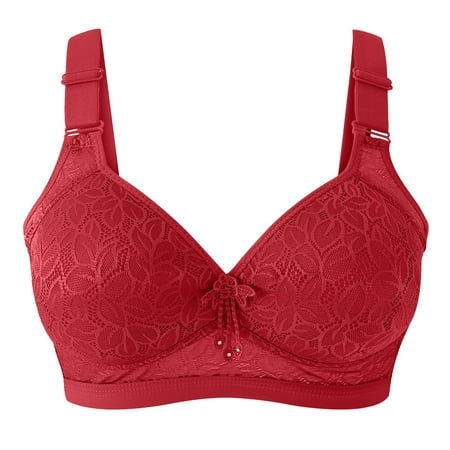

TZNBGO Push Up Bras for Women Backless Bra Minimizer Bras Non Wired No Underwire Women s No Rims Comfortable Four Breasted Adjust Solid Color Bra No Rims Gathered Comfortable Solid Color Thi5386