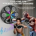thumbnail image 7 of Sakerplus Music Boxing Machine With Boxing Glove Mode 2001,Wall Mounted Bluetooth Smart Punching Pad,Boxing Wall Punching Pad,Boxing Training Equipment,Smart Boxing Machine,Music Punching Machine, 7 of 7