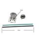 thumbnail image 2 of For Geberit Impuls250 Twico 1 Button Wc With Two Buttons, 2 of 3