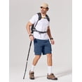 thumbnail image 3 of COOFANDY Mens Shorts Casual Hiking Cargo Shorts Lightweight Quick Dry Fishing Golf Shorts Men 9 Inch Inseam, 3 of 6