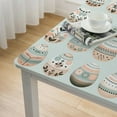 thumbnail image 4 of nygtbtfer  Easter Egg Color Explosion Vinyl Flannel Backed Tablecloth, Cheerful Spring Easy Care Vinyl Tablecloth with Flannel Backing, 4 of 7