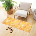 thumbnail image 6 of Haosy Cute Orange Cat Bathroom Rugs Non Slip Absorbent Soft Plush Quick Dry Bath Mat, 39"x20", 6 of 8