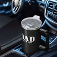 thumbnail image 6 of OBREWU Best Dad Tumbler with Handle and Lid,40oz Best Dad Double Wall Vacuum Insulated Tumbler,Best Dad Cups Gift for Women and Men, 6 of 7