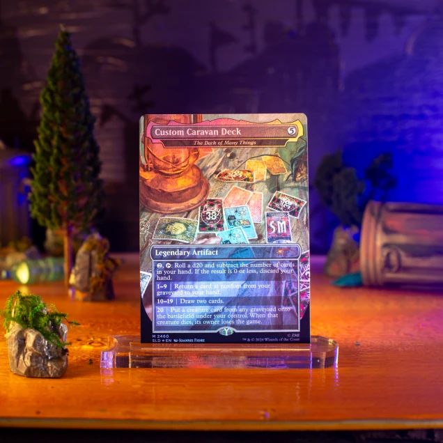 Magic the Gathering Secret Lair x Fallout: Welcome to New Vegas​ (Foil)