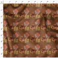 thumbnail image 4 of Soimoi Tissu Voile de Coton Jaune Roses & Renoncules Imprimé Floral 1 Yard 42 Pouces de Large, 4 of 6