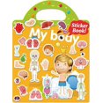 thumbnail image 1 of Reusable Sticker Books for Kids 2-4, Fun Sticker Books for Toddlers 1-3, Toddler Stickers Age 2-4, 30 Pcs Cute Waterproof Stickers for Teens Girls Boy, 1 of 4