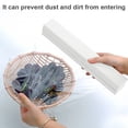 thumbnail image 3 of Plastic Wrap Dispenser with Slicer Plastic Wrap Dispenser Food Freshness Cling Film Storage Box Kitchen Gadget, Beige, 3 of 8