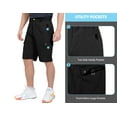 thumbnail image 2 of Little Donkey Andy Men's 11 Inch Quick Dry Bermuda Stretch Cargo Shorts Hiking Travel Golf Size L, 2 of 5