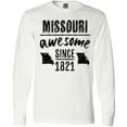 thumbnail image 3 of Inktastic Missouri Awesome Since 1821 Long Sleeve T-Shirt, 3 of 5