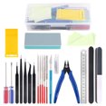thumbnail image 1 of Juego de herramientas básicas para manualidades, Kit de herramientas de construcción de Hobby para modelo de coche, kit de herramientas para montar en modelo de coche, 21 Uds., 1 of 5