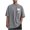 Gray T-Shirt, variant on Dagegui Men's Palm Tree Graphic T-Shirt Cotton Crewneck Short Sleeve Big and Tall Casual Loose Fit Tees Summer Streetwear Vintage Tops Black S